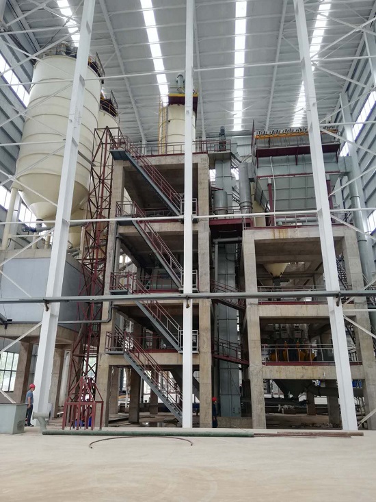 湖北興興環(huán)保石膏煅燒生産線進入投産階段(圖6)